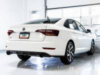 AWE Tuning - AWE 18-21 Volkswagen Jetta GLI Mk7 Track Edition Exhaust - Diamond Black Tips (Fits OEM DP) - Image 2
