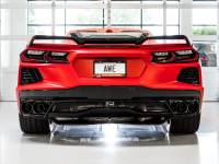 AWE Tuning - AWE 2020 Chevrolet Corvette (C8) Touring Edition Exhaust - Quad Diamond Black Tips - Image 2