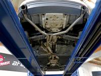 aFe Power (Advanced FLOW Engineering) - aFe 17-19 Audi A4 (L4-2.0L) MACH Force-Xp Stainless Steel Axle-Back Exhaust System - Black Tip - Image 7