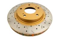 DBA 7/90-96 Turbo/6/89-96 Non-Turbo 300ZX Front Drilled & Slotted 4000 Series Rotor