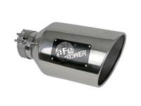 aFe MACH Force-Xp 304 Stainless Steel Clamp-on Exhaust Tip - Polished