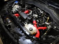 aFe Power (Advanced FLOW Engineering) - aFe 20-23 Ford Explorer ST V6 3.0L (tt) BladeRunner 2-3/4in Aluminum Cold Charge Pipe - Red - Image 6