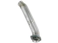 aFe Twisted Steel Loop Delete D/P Aluminized Steel 12-18 Jeep Wrangler (JK) V6 3.6L