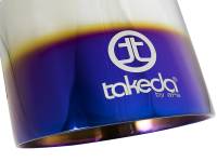 aFe Power (Advanced FLOW Engineering) - aFe Takeda 304 Stainless Steel Clamp-On Exhaust Tip 2.5in. Inlet / 4.5in. Outlet - Blue Flame - Image 5