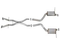 aFe Power (Advanced FLOW Engineering) - aFe MACHForce XP Cat-Back Exhaust Stainless No Tips 12-15 Jeep Grand Cherokee SRT/SRT-8 V8 Hemi 6.4L - Image 5