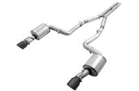 AWE 2015+ Dodge Charger 6.4L/6.2L Non-Resonated Touring Edition Exhaust - Diamond Blk Tips