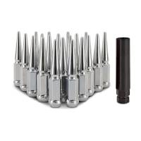 Mishimoto - Mishimoto Steel Spiked Lug Nuts M12x1.5 20pc Set - Chrome - Image 1