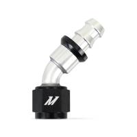Mishimoto - Mishimoto 45 Degree Push Lock Fitting - 8AN - Image 1