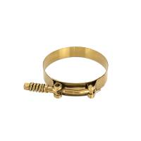 Mishimoto - Mishimoto 3.75 Inch Stainless Steel Constant Tension T-Bolt Clamp - Gold - Image 1