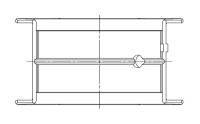 ACL Race Series - ACL Chevy 262/267/302/305/307/327/350 Race Series Standard Size Main Bearing Set - CT-1 Coated 5M909HC-STD - Image 5