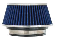 Spectre Performance - Spectre Adjustable Conical Air Filter 2-1/2in. Tall (Fits 3in. / 3-1/2in. / 4in. Tubes) - Blue - Image 1