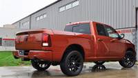 CORSA Performance - Corsa 09-18 Dodge Ram 1500 4.7L/5.7L V8 Quad/Crew Cab/Short Bed Black Dual Rear Exit Cat-Back Exhaus - Image 2