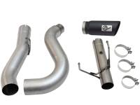 aFe Power (Advanced FLOW Engineering) - aFe MACHForce XP Exhaust Large Bore 5in DPF-Back Alu. 13-15 Dodge Trucks L6-6.7L (td) *Black Tip - Image 7