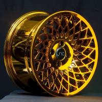 JNC Wheels Rim JNC043 Platinum Gold 18x8.5 5x114.3 ET35