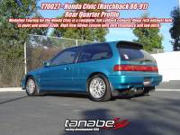 TANABE & REVEL RACING PRODUCTS - Tanabe Medalion Touring Exhaust System 88-91 Honda Civic Hatchback - Image 2