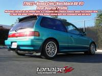 TANABE & REVEL RACING PRODUCTS - Tanabe Medalion Touring Exhaust System 88-91 Honda Civic Hatchback - Image 4