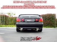 TANABE & REVEL RACING PRODUCTS - Tanabe Medalion Touring Exhaust System 98-05 Lexus GS400/430 - Image 3