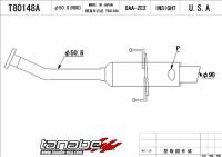 TANABE & REVEL RACING PRODUCTS - Tanabe Medalion Concept G Exhaust System 10-13 Honda Insight - Image 3