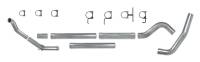 Diamond Eye Exhaust System Kit, 1994-1997.5 Ford 7.3L Powerstroke F250/F350 (All Cab And Bed Lengths) 4In. Alumi