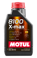 Motul - Motul 1L Synthetic Engine Oil 8100 0W40 X-MAX - Porsche A40 - Case of 12 - Image 2