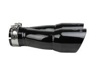aFe Power (Advanced FLOW Engineering) - aFe Takeda 2.5in 304 Stainless Steel Clamp-on Exhaust Tip 2.5in Inlet 3in Dual Outlet - Black - Image 2