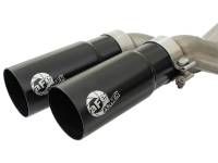 aFe Power (Advanced FLOW Engineering) - aFe Rebel Series Exhaust SS Front Side Exit CB w/ Black Tips 10-14 Ford F150 Ecoboost V8 6.2L - Image 8