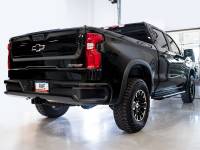 AWE Tuning - AWE 22-23 GMC Sierra 1500 AT4X 6.2L 0FG Catback Split Dual (Flat Bumper) - Bashguard(No Tips) - Image 5