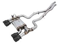 AWE BMW F8X M3/M4 SwitchPath Catback Exhaust - Diamond Black Tips