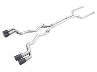 AWE 18-19 BMW M5 (F90) 4.4T AWD Cat-back Exhaust - Track Edition (Diamond Black Tips)