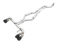 AWE 2019+ BMW M340i (G20) Track Edition Exhaust - Quad Diamond Black Tips