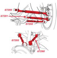 SPC Performance - SPC Performance Honda/Acura Rear Adjustable Arms (Set of 5) - Image 2
