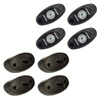 Rigid Industries - RIGID A-Series LED Universal Rock Light Kit, High Power Blue, Set Of 4 - Image 1