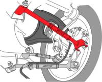 SPC Performance - SPC Performance 08-10 Honda Accord/09-10 Acura TSX/TL Rear Adjustable Camber Arm - Image 2