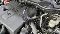 J&L Oil Separator Co - J&L 2022+ Toyota Tundra 3.5L Turbo Oil Separator 3.0 Driver Side - Black Anodized - Image 2