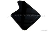 Rally Armor - Rally Armor Universal fitment (no hardware) UR Black Mud Flap w/ Grey Logo - Image 1