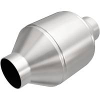 MagnaFlow Converter Univ 3inch C/C 5inch spun body
