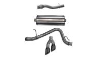 CORSA Performance - Corsa 2015-2020 GMC Yukon Denali XL 6.2L V8 3in Cat-Back Single Side Exit Twin 4in Black Tips - Image 2