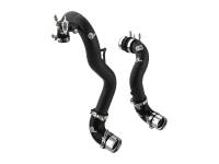 aFe 21-22 Ford Bronco L4-2.3L (t) BladeRunner Alum Hot/Cold Charge Pipe Kit - Black