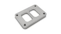 Vibrant Performance - Vibrant Performance T06 Turbo Inlet Flange (Divided Inlet) T304 SS 1/2in Thick - Image 1