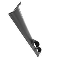 AutoMeter 92-95 Honda Civic 2dr/HB 52mm Black Dual Pillar Pod