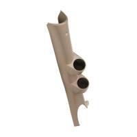 AutoMeter 03-09 Dodge Ram / 02 Dodge 1500 Dual 52mm Pillar Pod Taupe
