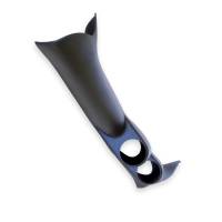 AutoMeter 02-03 Ford F150 (Not HD Model ) Black Dual Pilillar