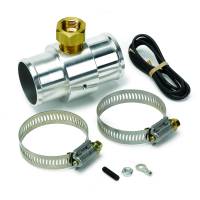 AutoMeter Radiator Hose Adapter 1.5in, 0.375in NPTF Female, Aluminum