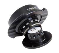 NRG Innovations - NRG Innovations Quick Release Kit Gen 2.5 - Black / Black Ring w/Finger Grooves - Image 2