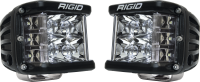 Rigid Industries - RIGID D-SS PRO Side Shooter, Spot Optic, Surface Mount, Black Housing, Pair - Image 2