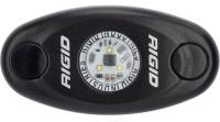 Rigid Industries - RIGID A-Series LED Light, Low Power, Cool White, Black Housing, Single - Image 1