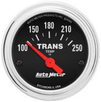 AutoMeter Traditional Chrome 2-1/16in 100-250 Degree F Electric Transmission Temperature Gague