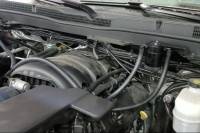 J&L Oil Separator Co - J&L 14-18 Chevy/GM Truck/SUV 5.3L V8 Driver Side Oil Separator 3.0 - Black Anodized - Image 2
