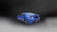 CORSA Performance - Corsa 2012-2025 Scion FRS / Subaru BRZ Black Tip Sport Cat-Back Exhaust - Image 2