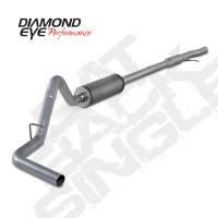 Diamond Eye Performance - Diamond Eye Exhaust System Kit, 2014 Chevy 4.8L And 5.3L V8 1500 3" Cat Back Single 409 Stainless Steel - Image 1
